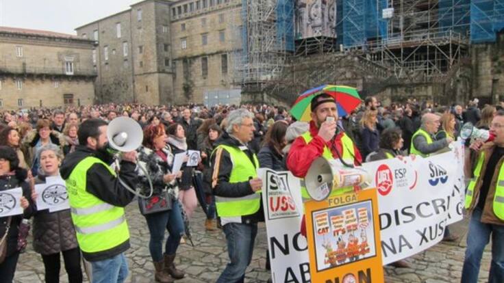 Justicia parada en Galicia