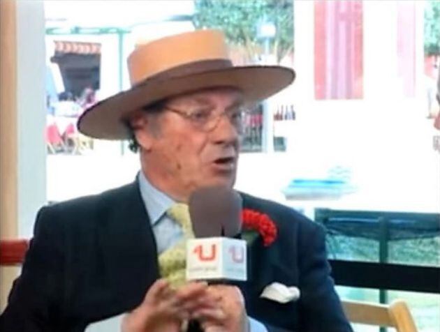 Primer plano de Mamel Llanza,durante su entrevista