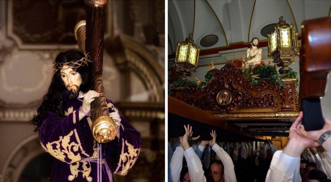 Morados y Encarnados habrían presidido las dos procesiones que se clebran el Jueves Santo en Lorca
