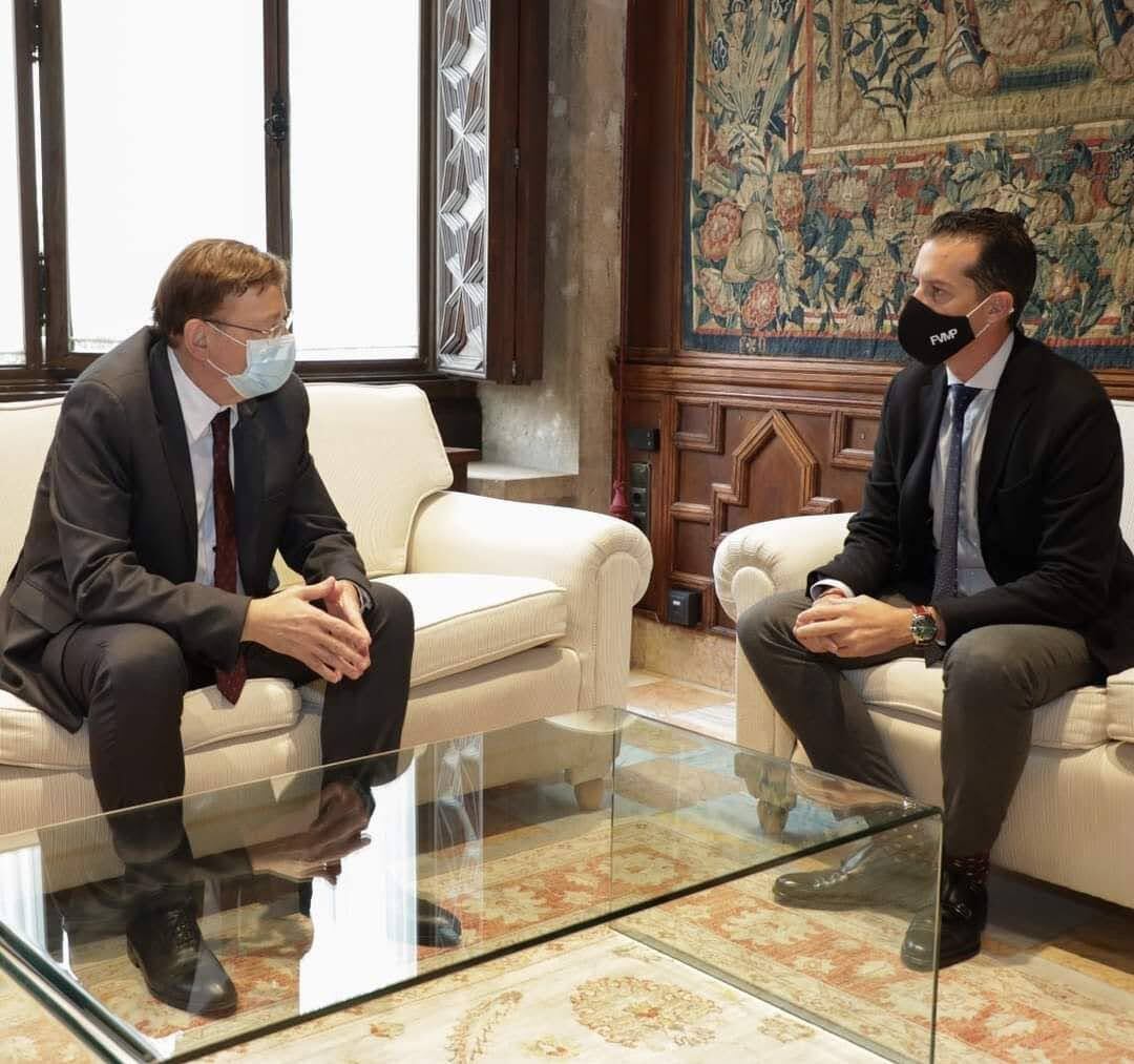 Ximo Puig y Rubén Alfaro 