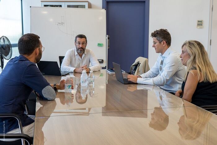 Un momento de la reunión