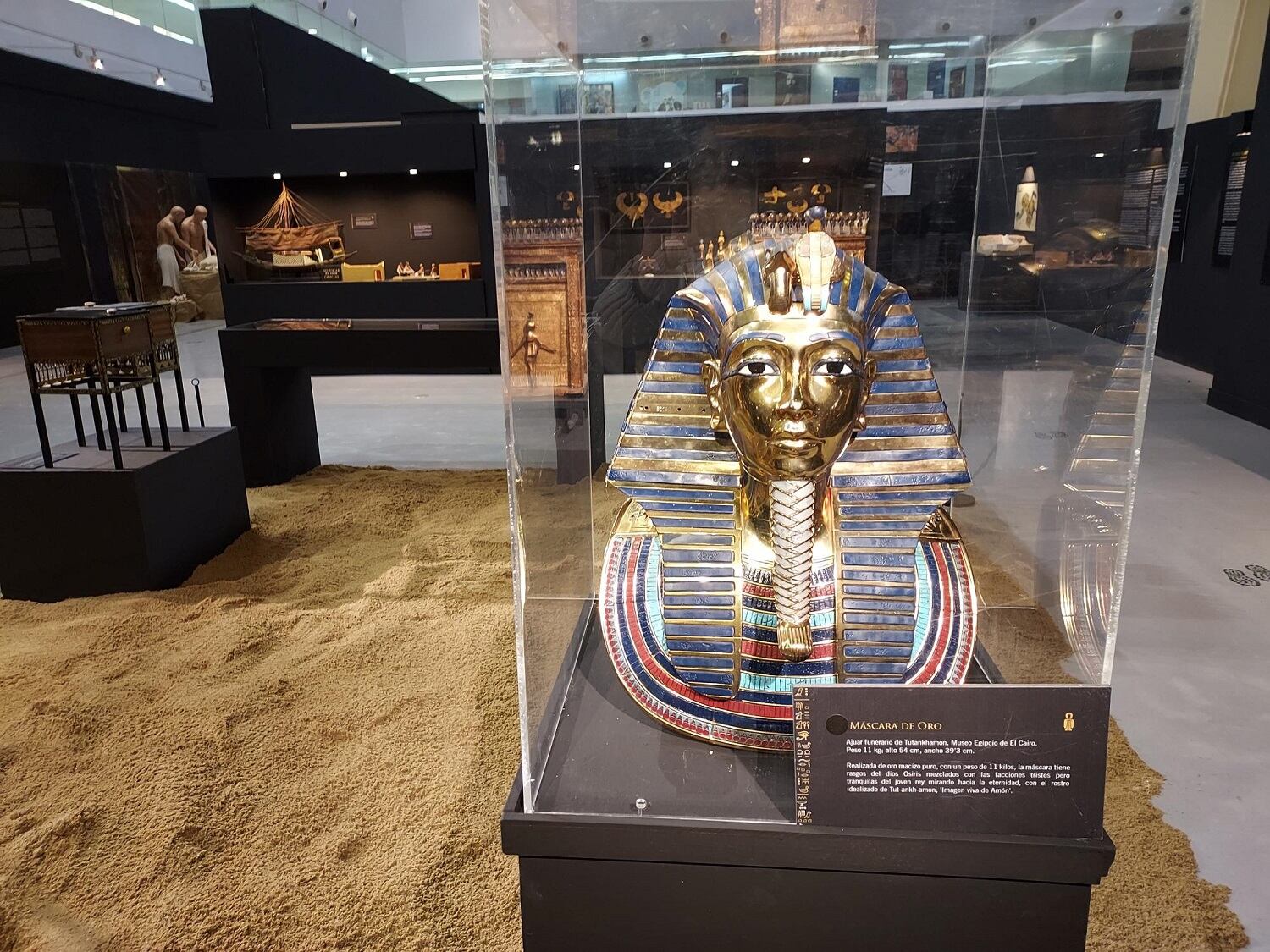 La exposición 'Tesoros de Egipto' cierra en Fuenlabrada tras ser una de las más exitosas de su historia