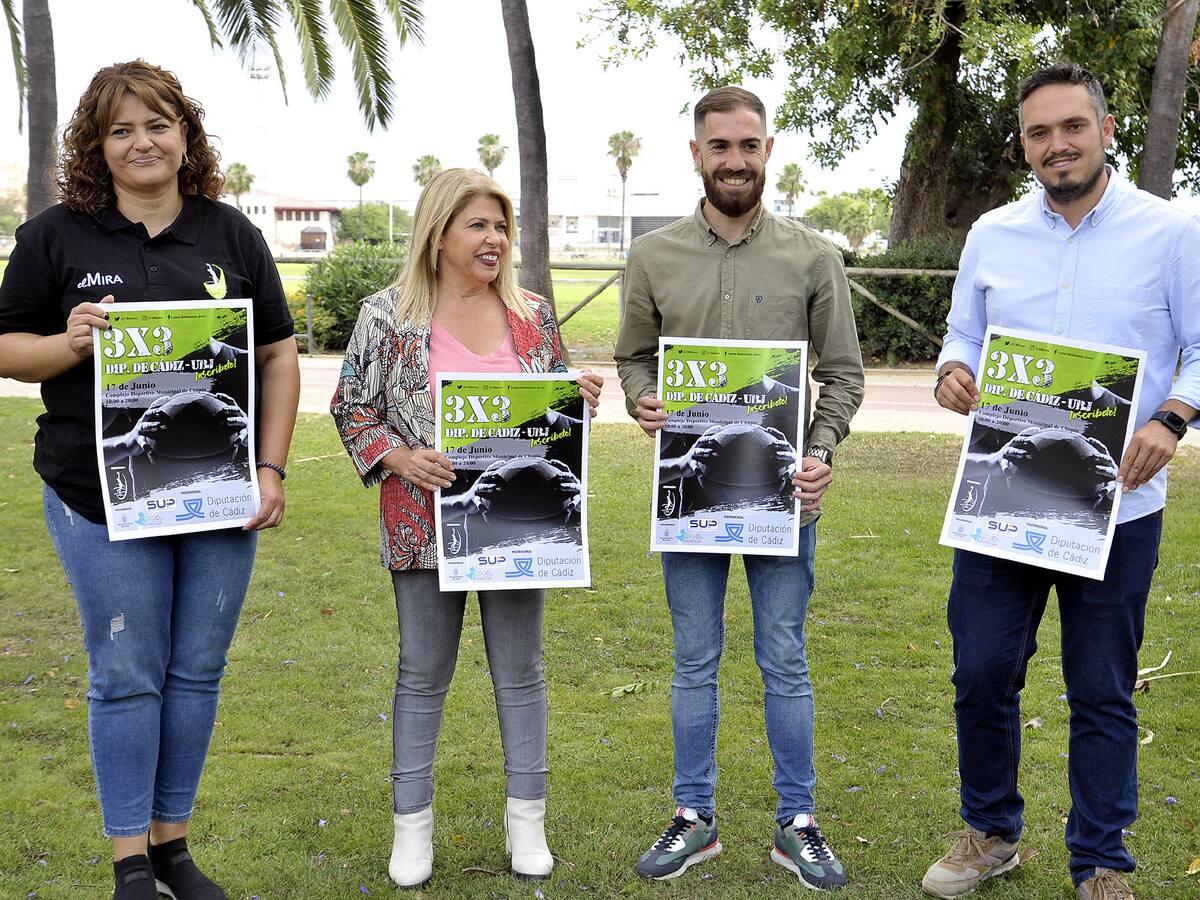 El Ayuntamiento colabora en el Torneo de Baloncesto ‘3x3’ cuyos fondos se destinarán a la causa del niño jerezano afectado por AME Diego Ramos