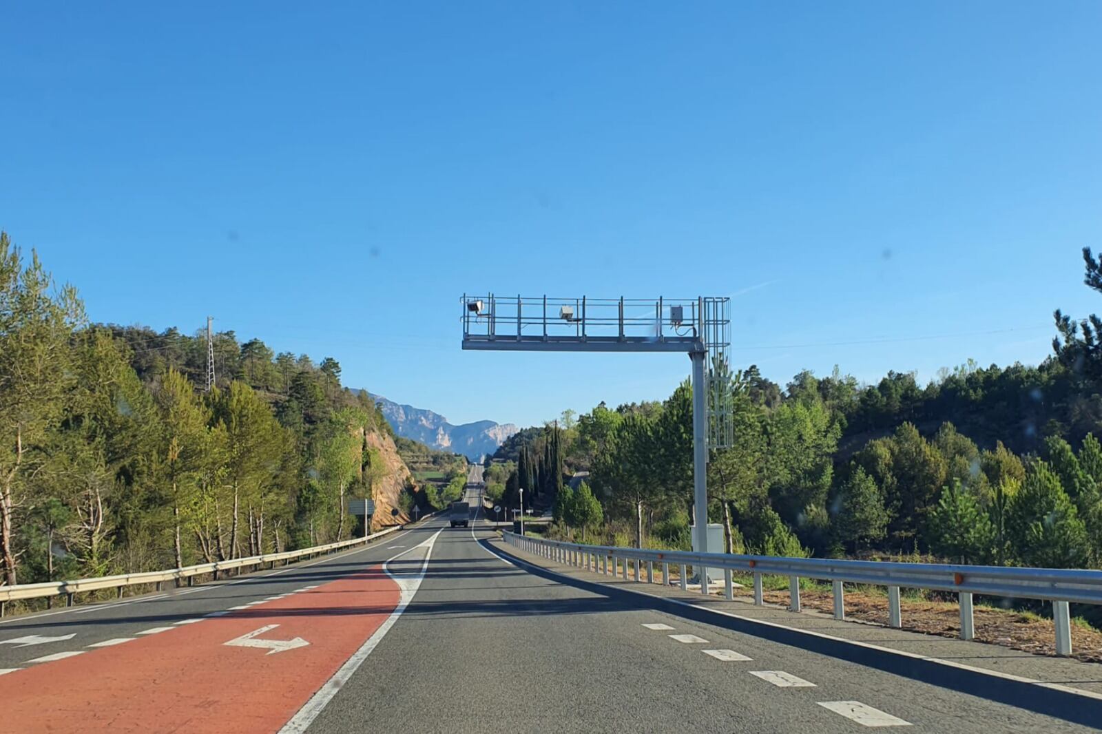 El radar tram de la C-14 a Bassella