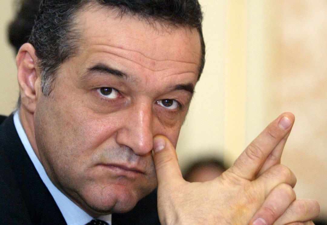 Gigi Becali, presidente del Steaua de Bucarest