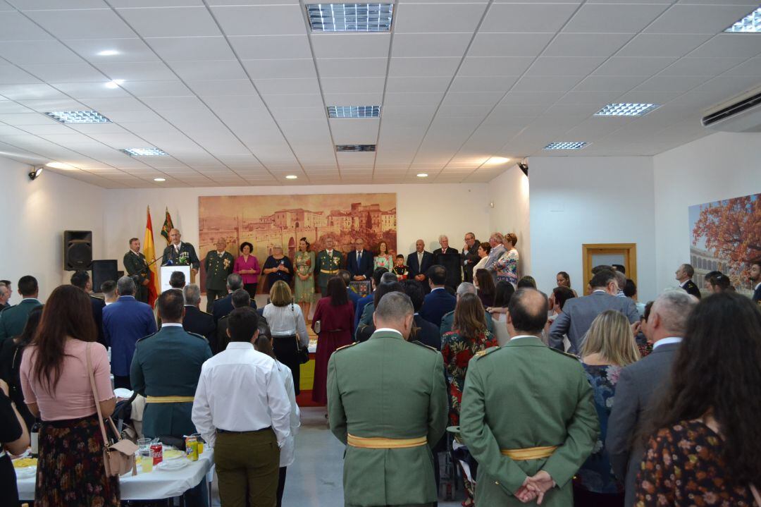 El Centro de Mayores ha acogido el acto institucional organizado por la Guardia Civil