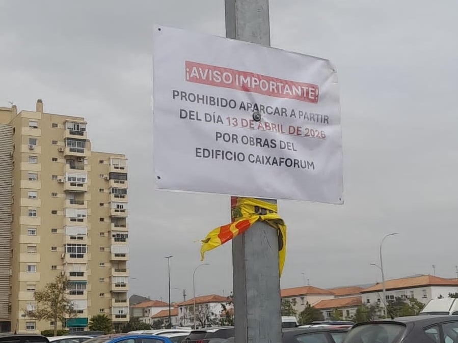 Los aparcamientos se eliminarán a partir del próximo lunes