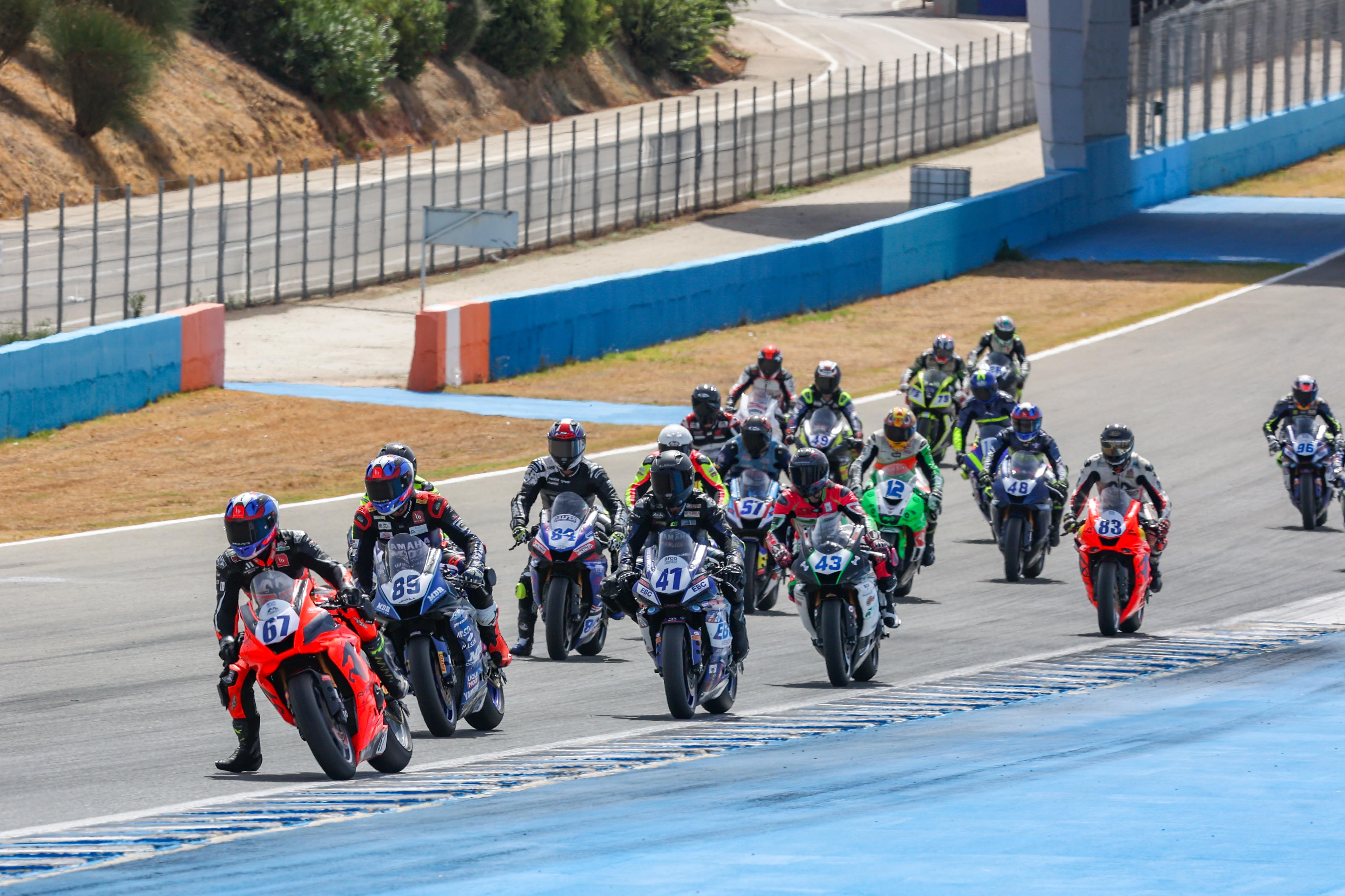 Imagen de la Copa de España a y el Campeonato de Andalucía en el Circuito de Jerez