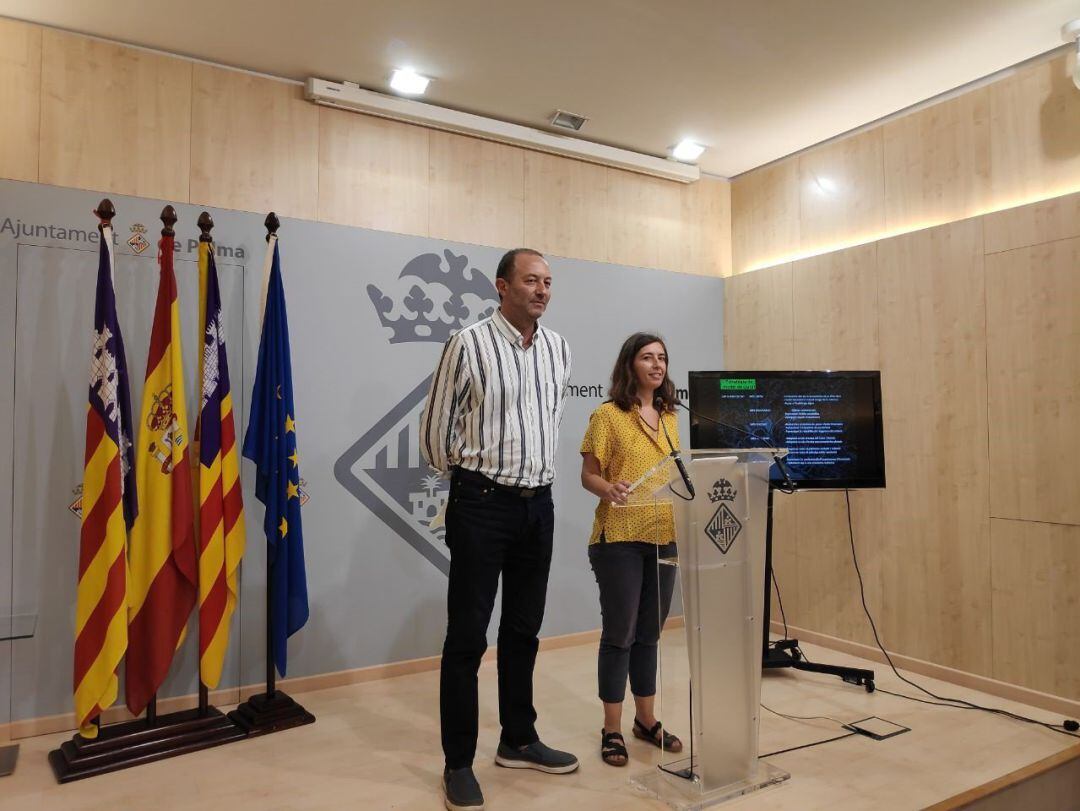 La regidora de Modelo de Ciudad, Vivienda y Sostenibilidad, Neus Truyol, durante la presentación del estado del PGOU