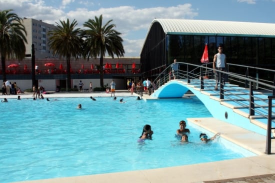 Imatge de les piscines de Can Dragó