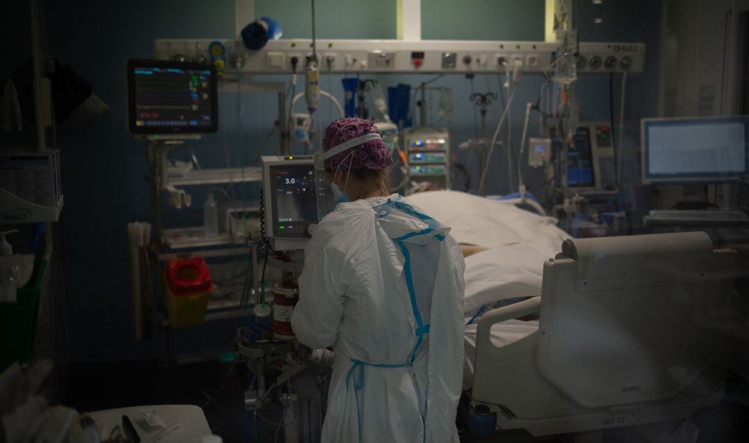 Imatge d&#039;arxiu de l&#039;UCI de l&#039;Hospital del Mar de Barcelona