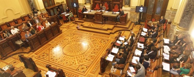 Pleno de A Coruña.