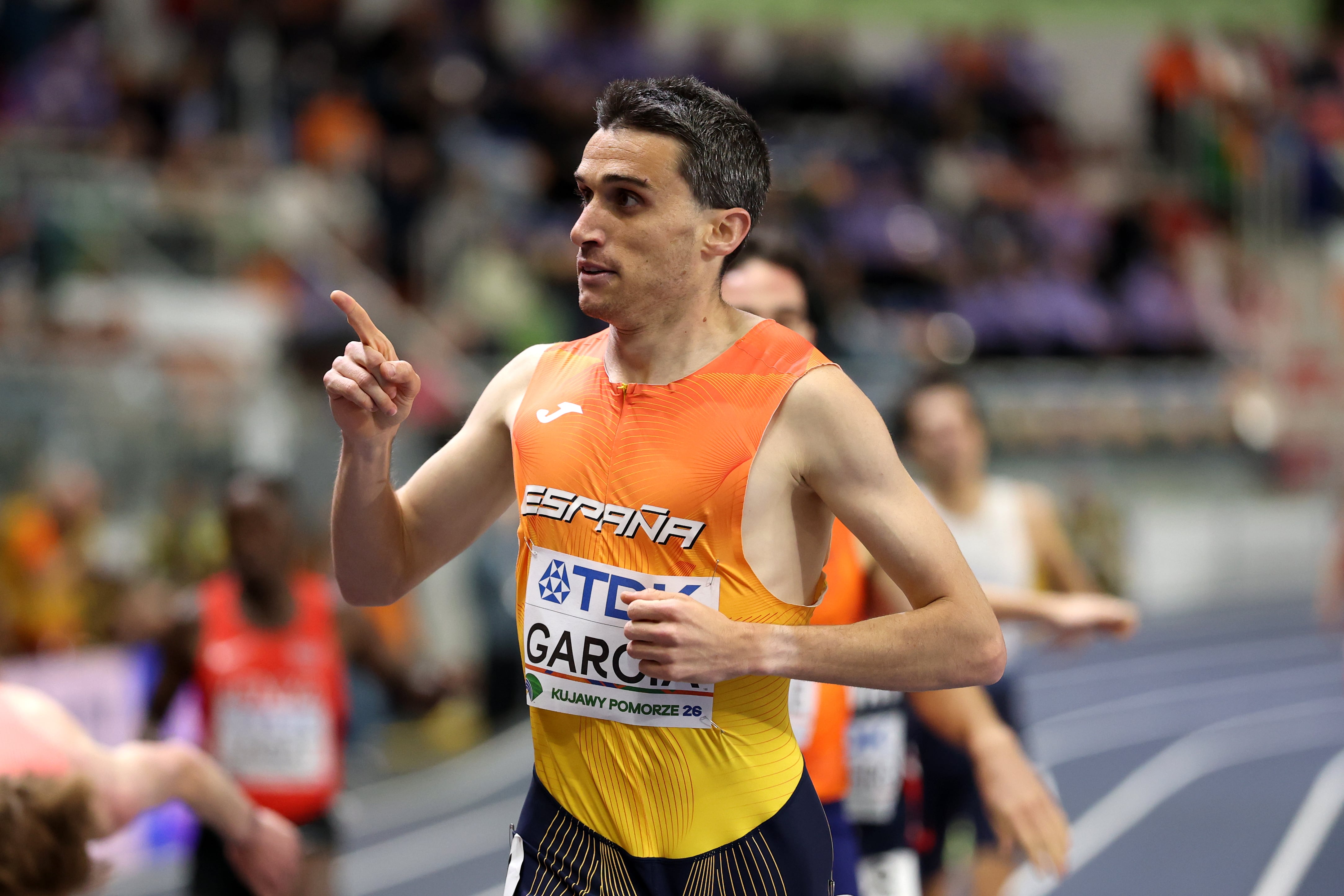 Mariano García, en el Mundial de atletismo 2026