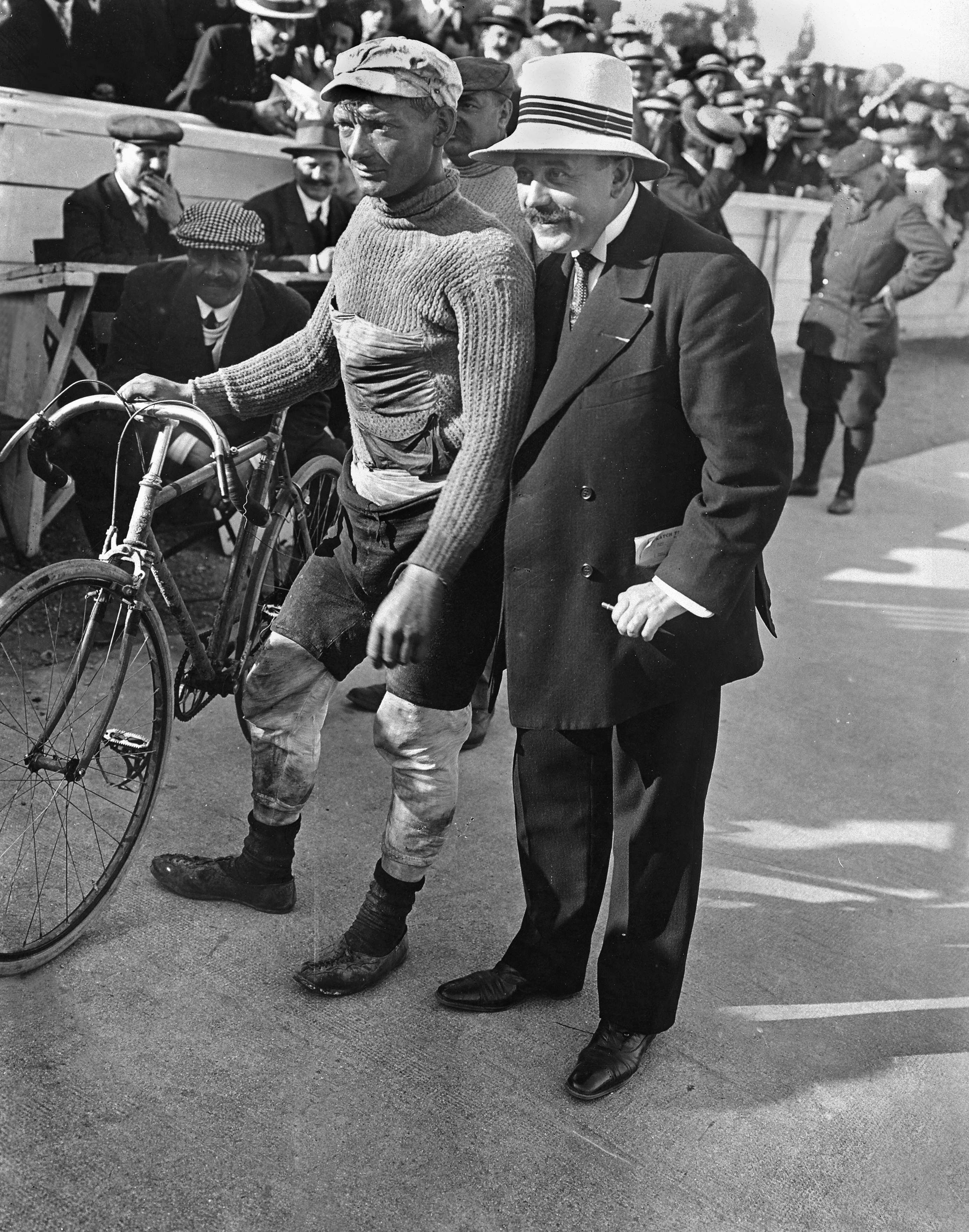 FRANCE - CIRCA 1904:  Henri Cornet, French racing cyclist. Tour de France 1904.  (Photo by Branger/Roger Viollet via Getty Images)