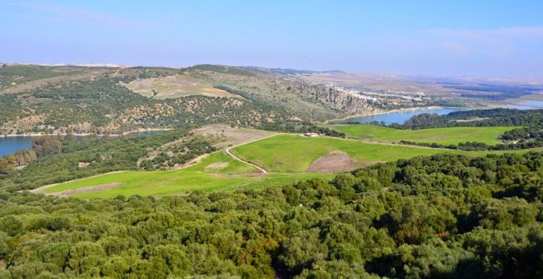 Imagen del embalse de Arcos