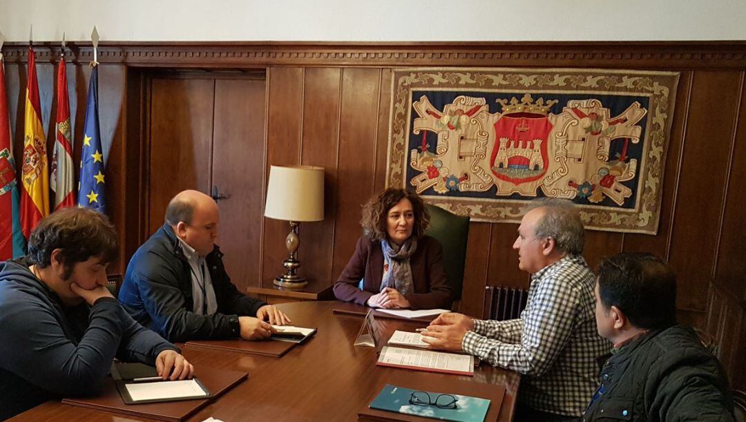 La reunión en el ayuntamiento de Ponferrada