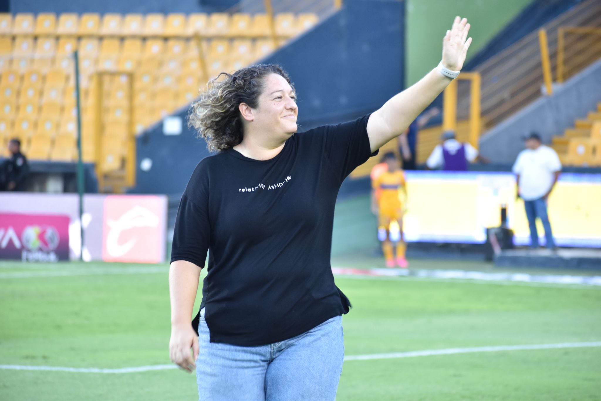 Milagros Martínez, entrenadora del Tigres Femenino mexicano