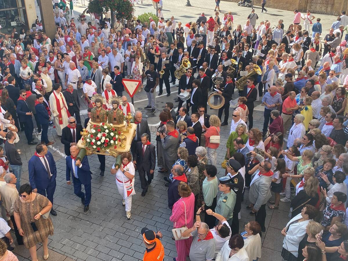 San Cosme y San Damián se quedan en Arnedo 'estaño'
