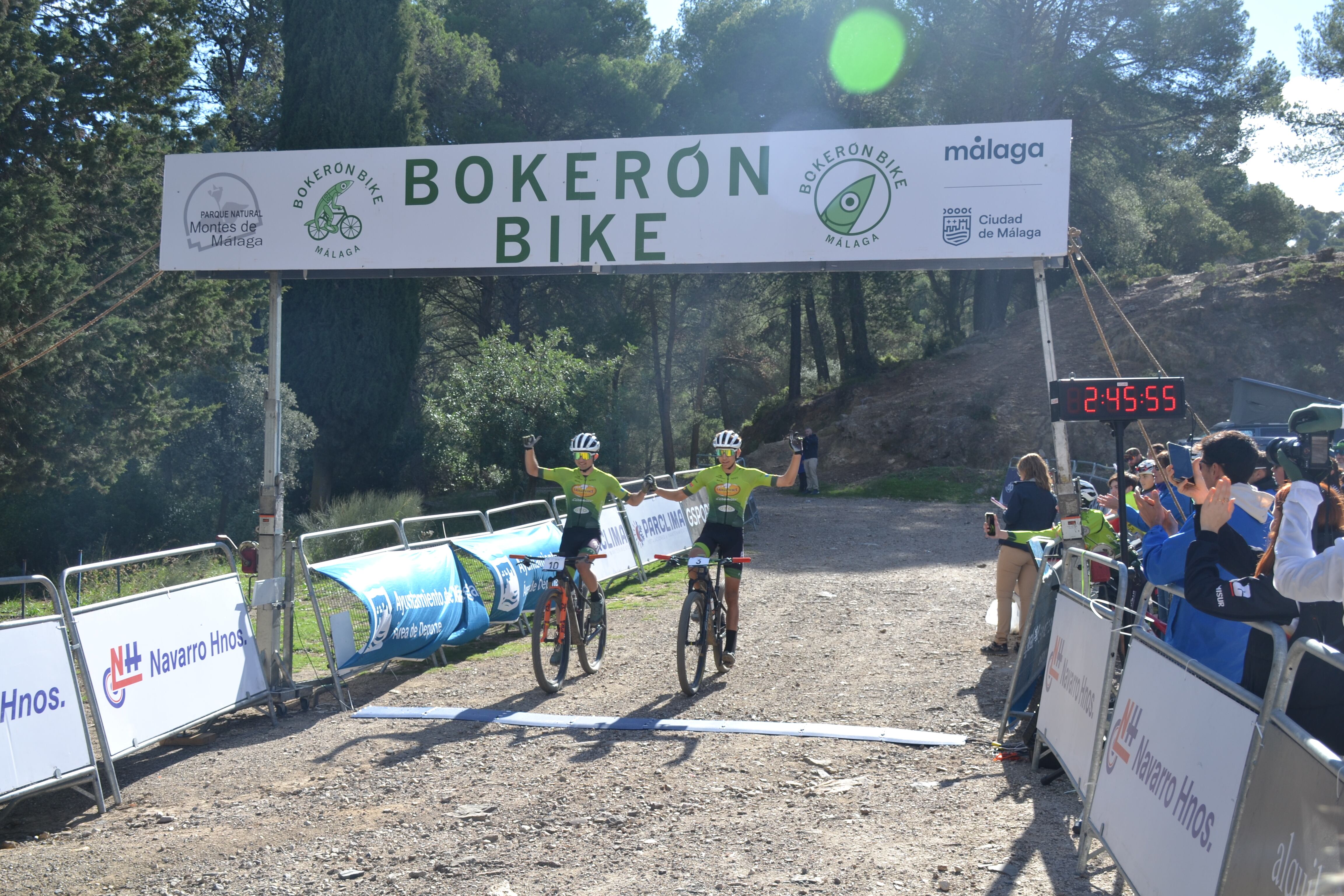 Los ganadores de la Bokerón Bike disputada en los Montes de Málaga