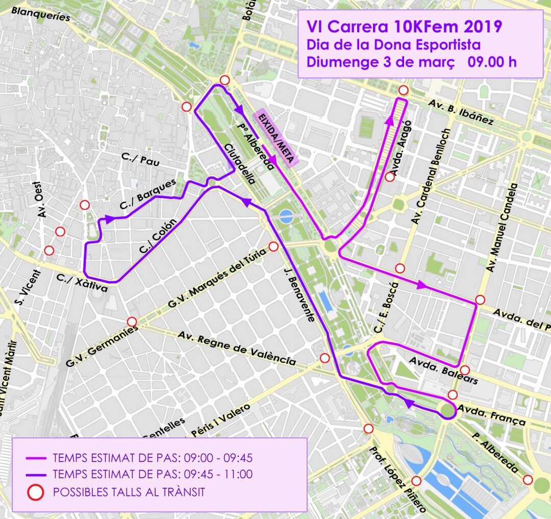 VI Carrera 10KFem 2019