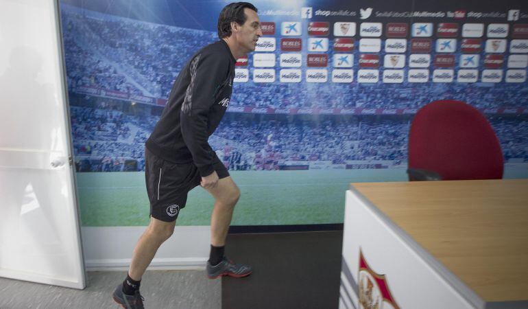 05/12/14 SEVILLA FC  RUEDA DE PRENSA DE UNAI EMERY