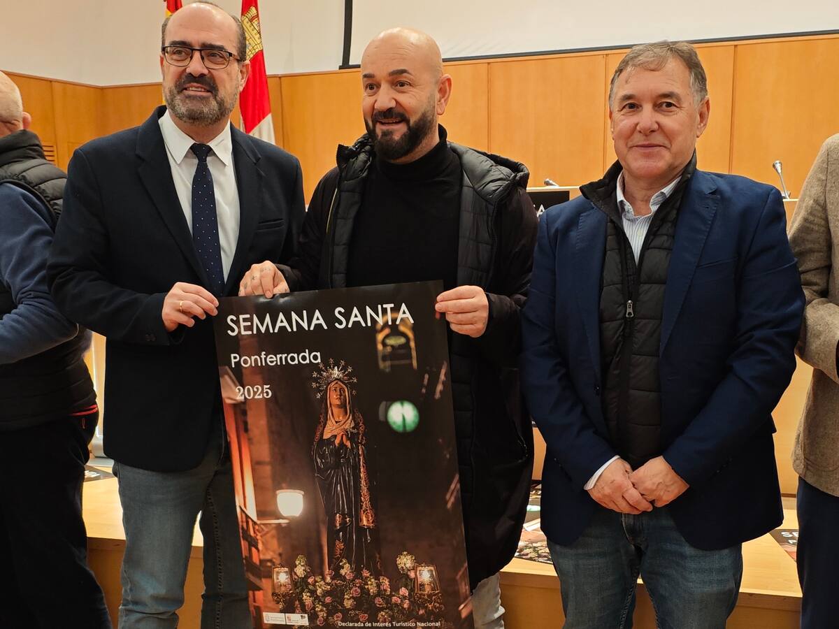 Francisco José Udaondo, pregonero de la Semana Santa de Ponferrada