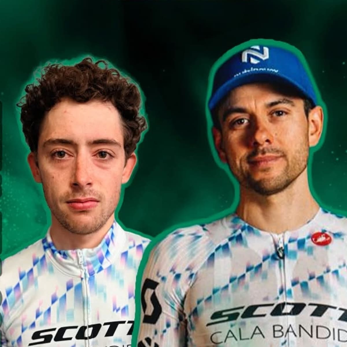 José María Sánchez y Diego del Valle compiten en la Andalucía Bike Race con el equipo Scott Cala Bandida
