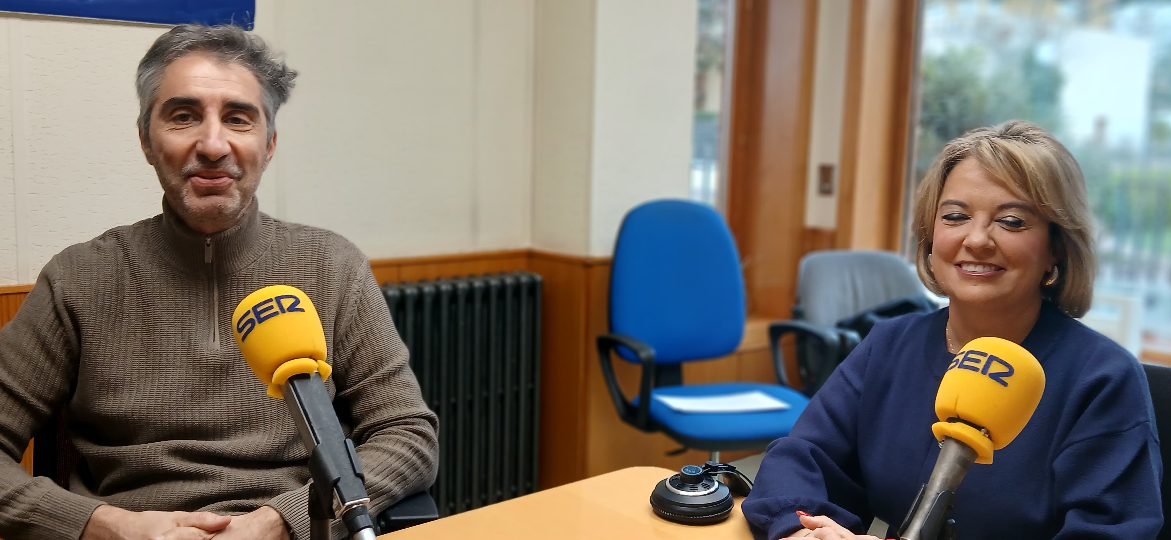 Raquel Arribas y José Ángel Fernández.