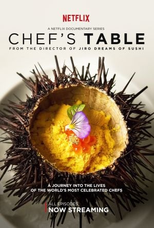 Cartel promocional de la primera temporada de &#039;Chef&#039;s Table&#039;.