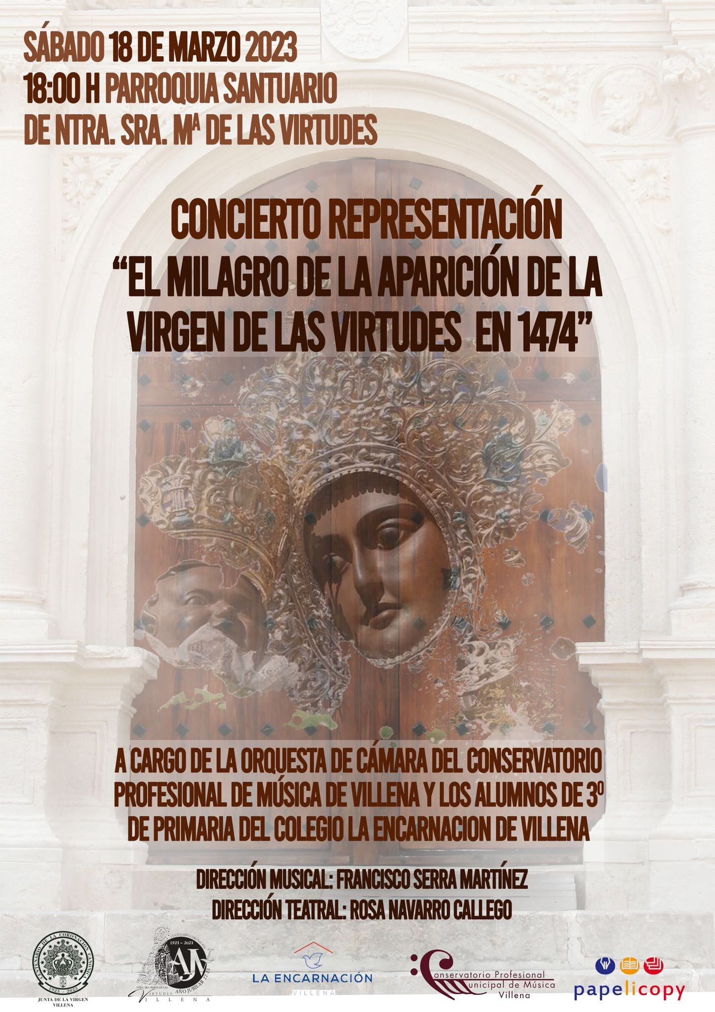 Cartel del concierto