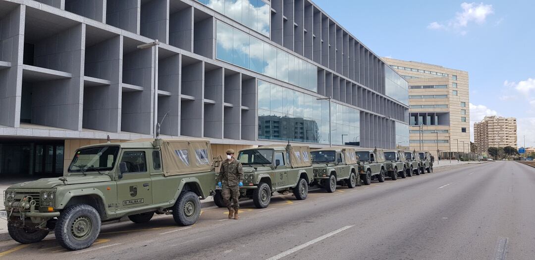 Palacio de Congresos está siendo habilitado para acoger a infectados por coronavirus.