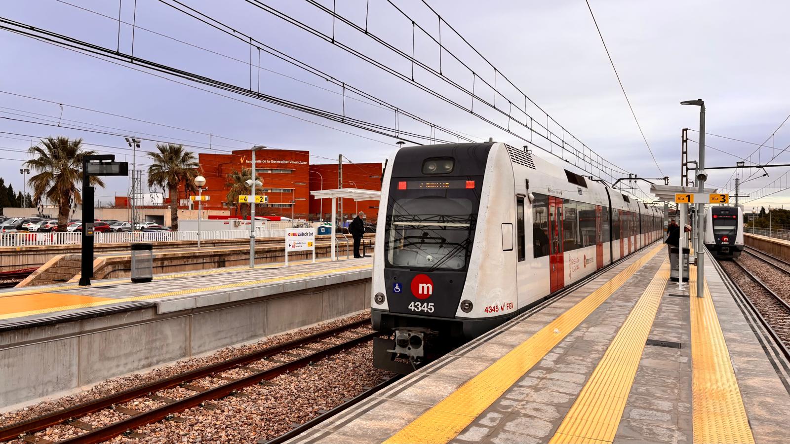Instalaciones de València Sud de Metrovalencia