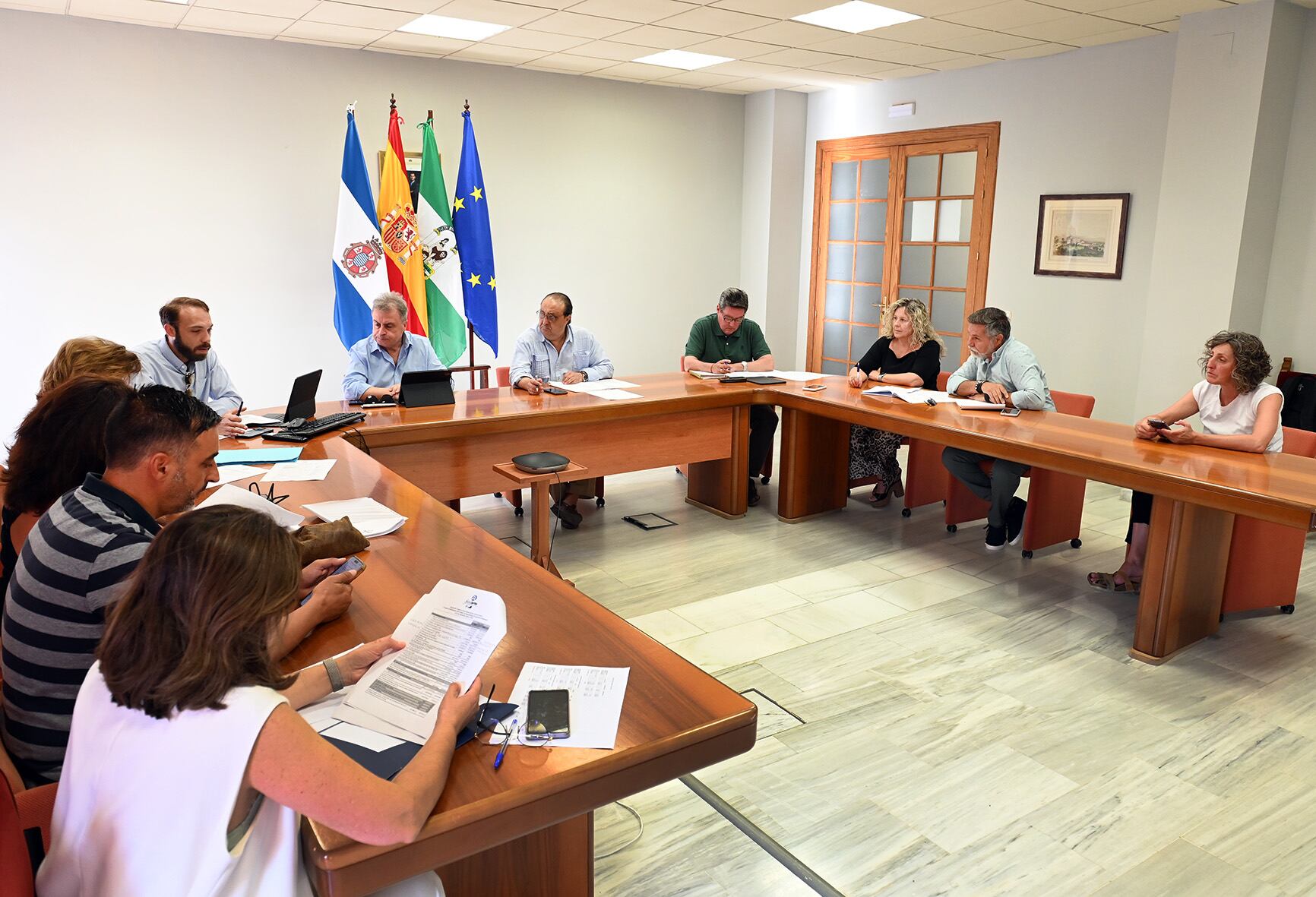 Reunión del patronato de Fundarte