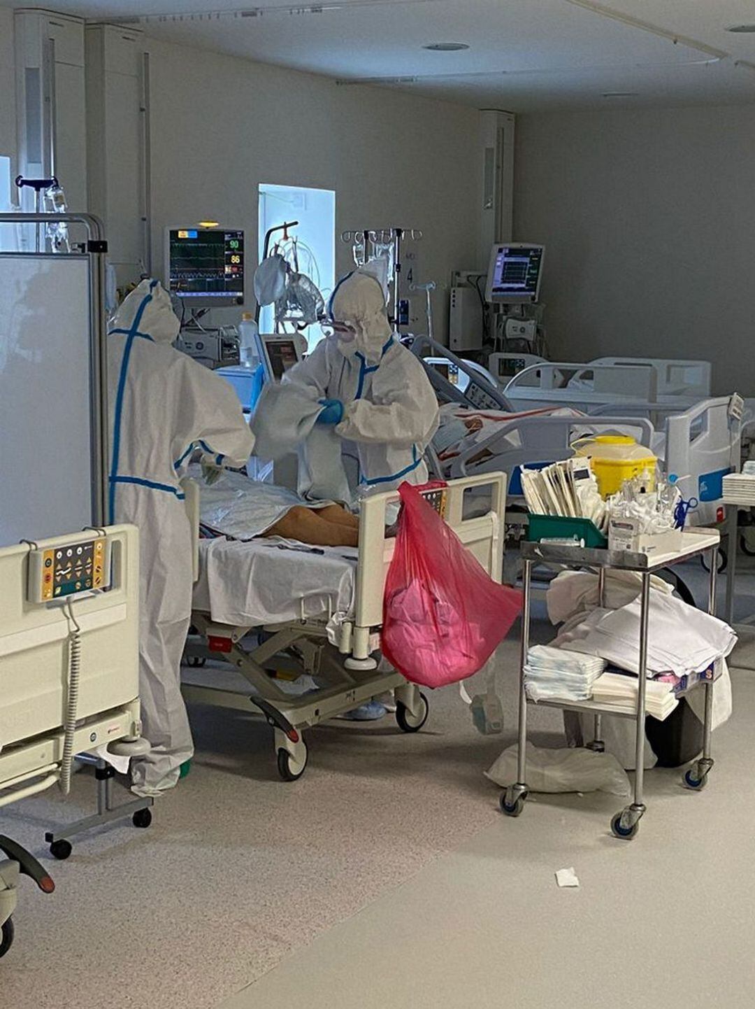 Unidad de Cuidados Intensivos del hospital Francesc de Borja