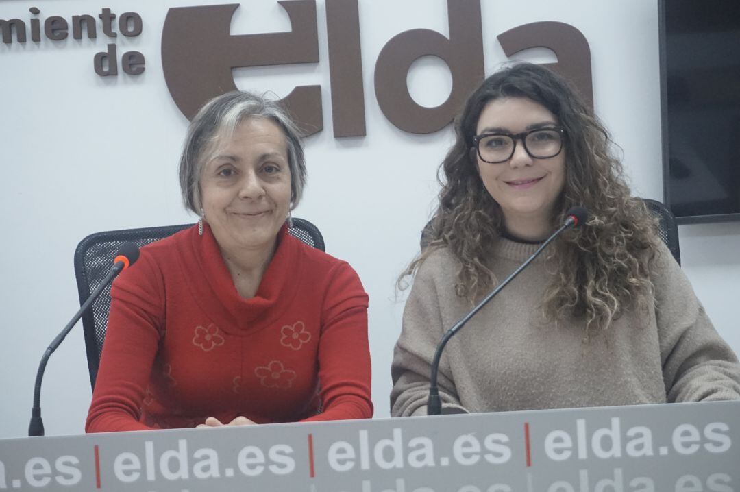 La técnico y la edil de Juventud de Elda 