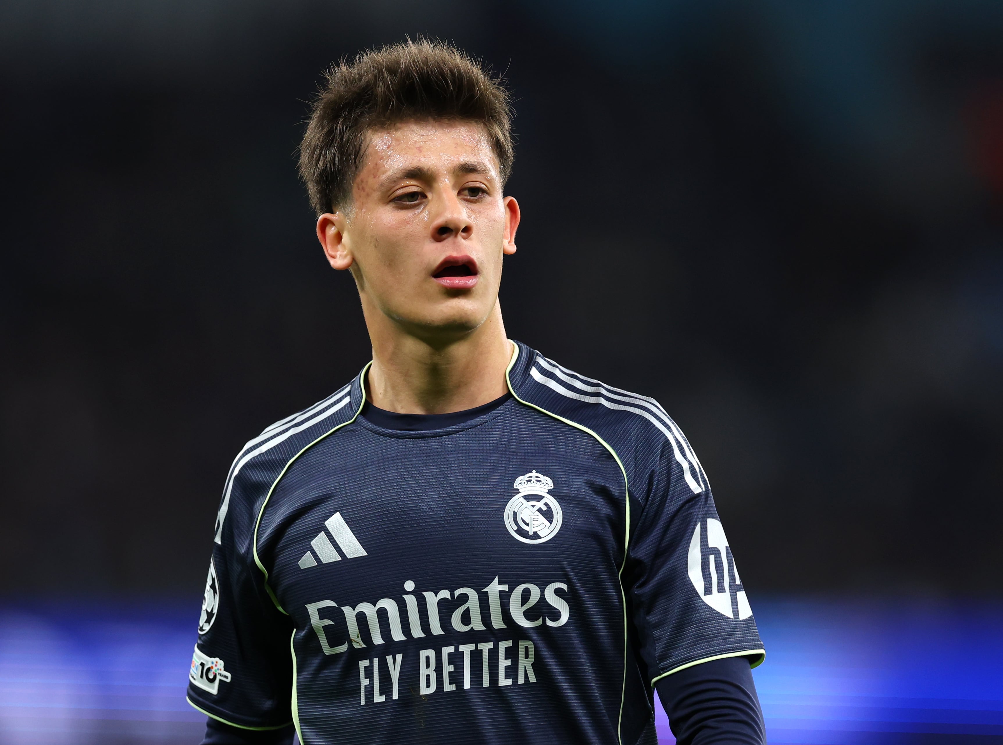 Arda Güler en un partido de LaLiga