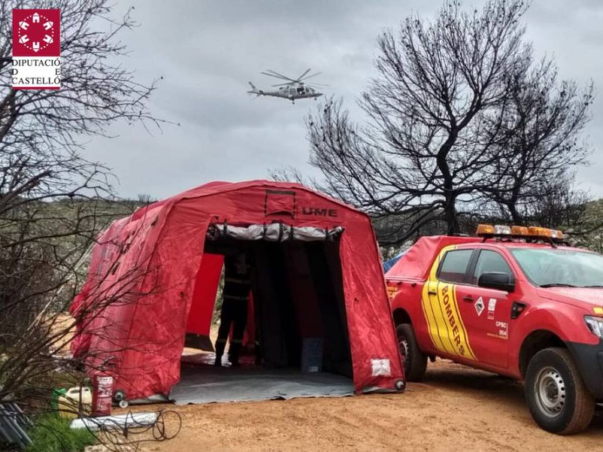 La bajada de temperaturas deja la primera nevada de la temporada en el Penyagolosa