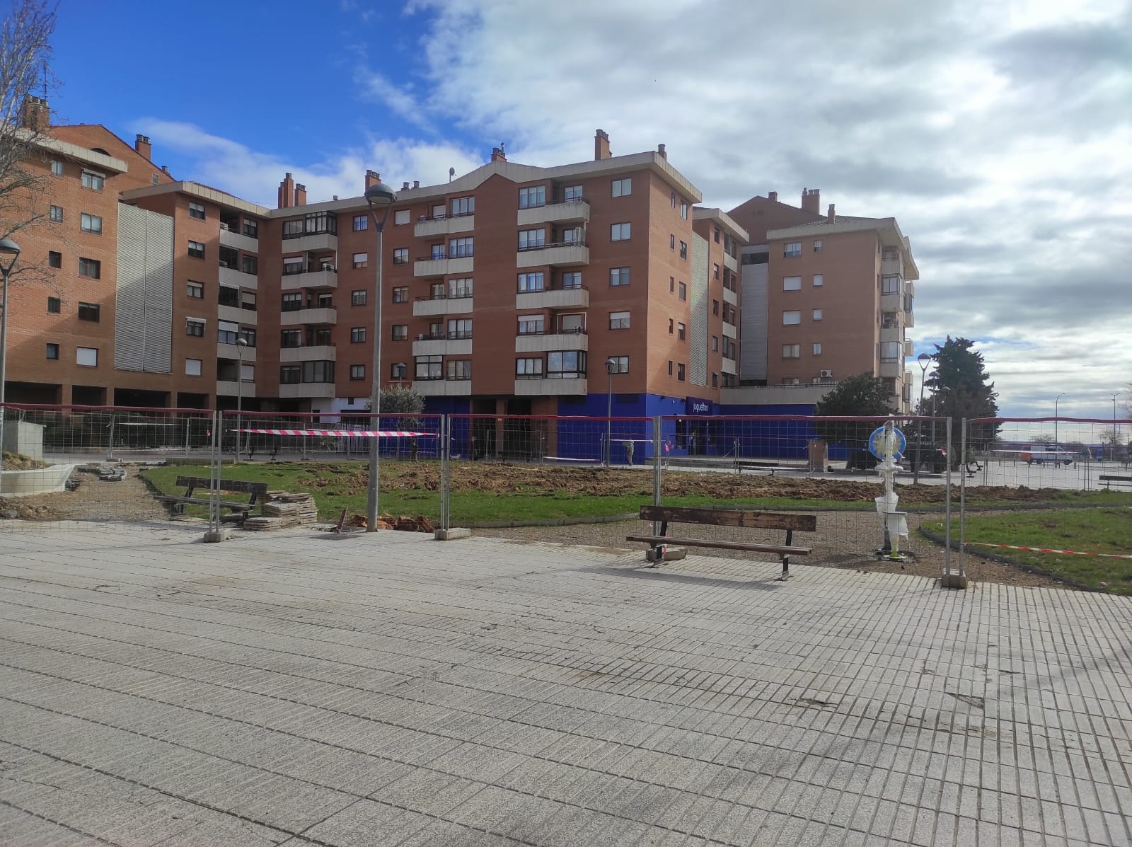 Parque San Martín en Huesca