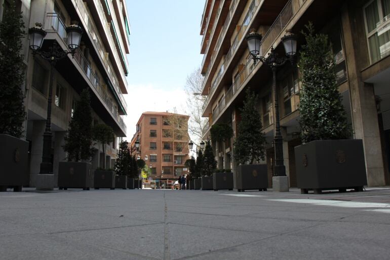 Las tribunas de la calle Ganivet se empezarán a instalar durante la quinta semana de Cuaresma, vísperas de la Semana Santa