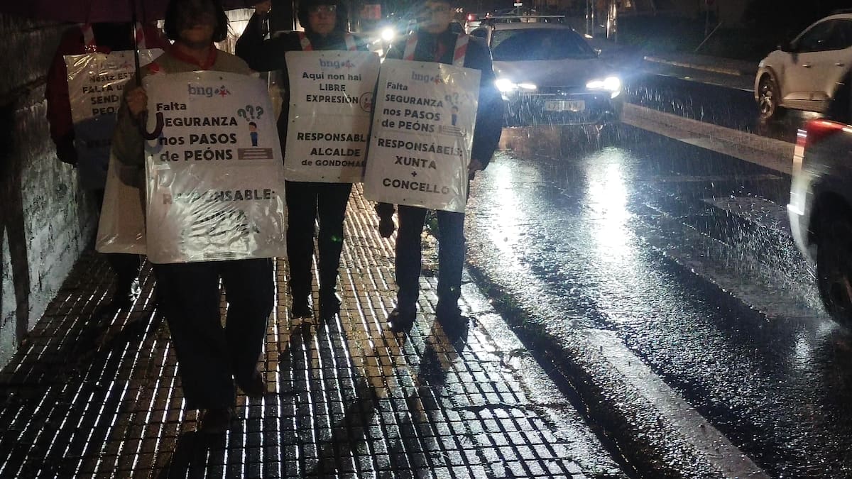 El Ayuntamiento de Gondomar sanciona al BNG con 600 euros por una campaña de seguridad vial