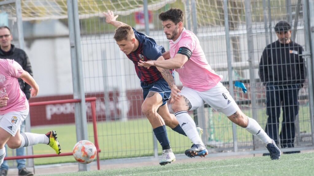 El Huesca B vencía en el partido disputado en San Jorge