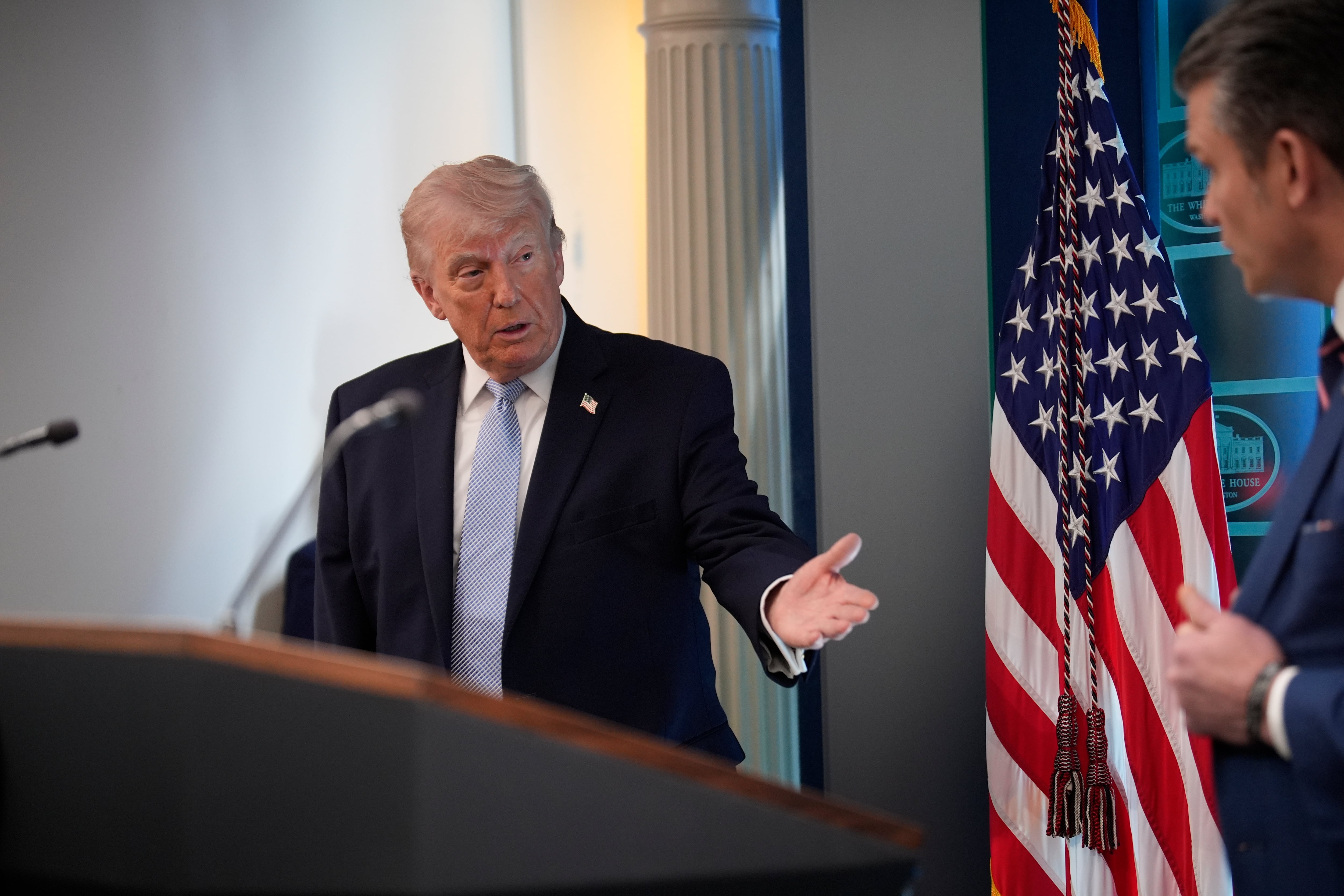 El presidente de EEUU, Donald Trump.