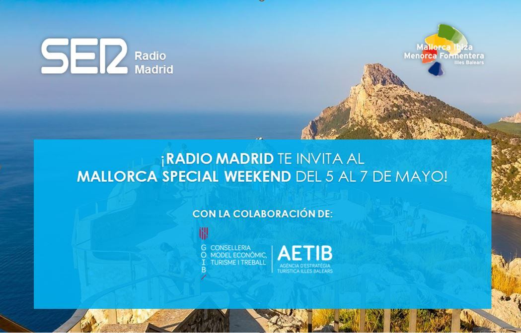 Vive un fin de semana especial en Mallorca con Radio Madrid