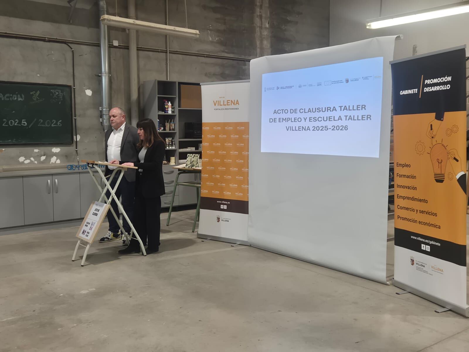 Clausura talleres de empleo