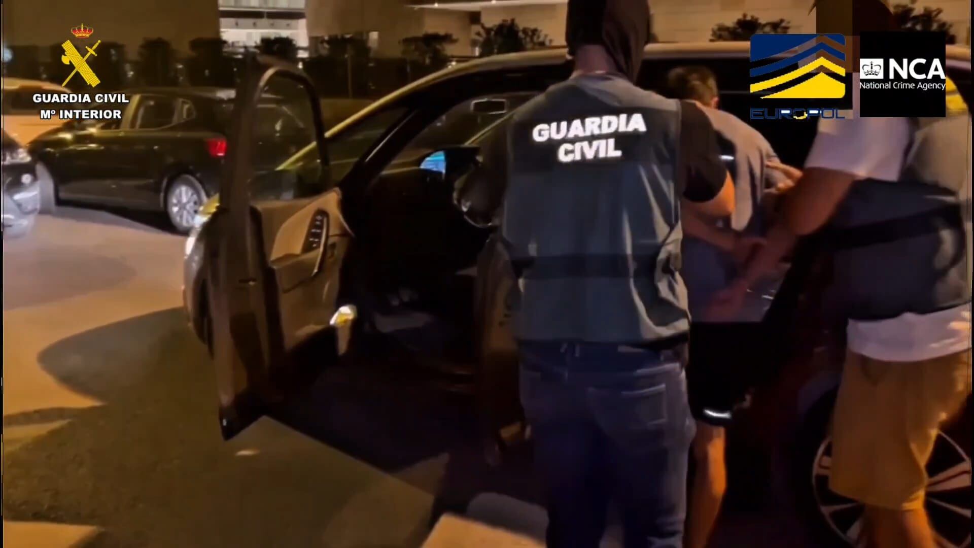 Imagen de uno de los arrestos