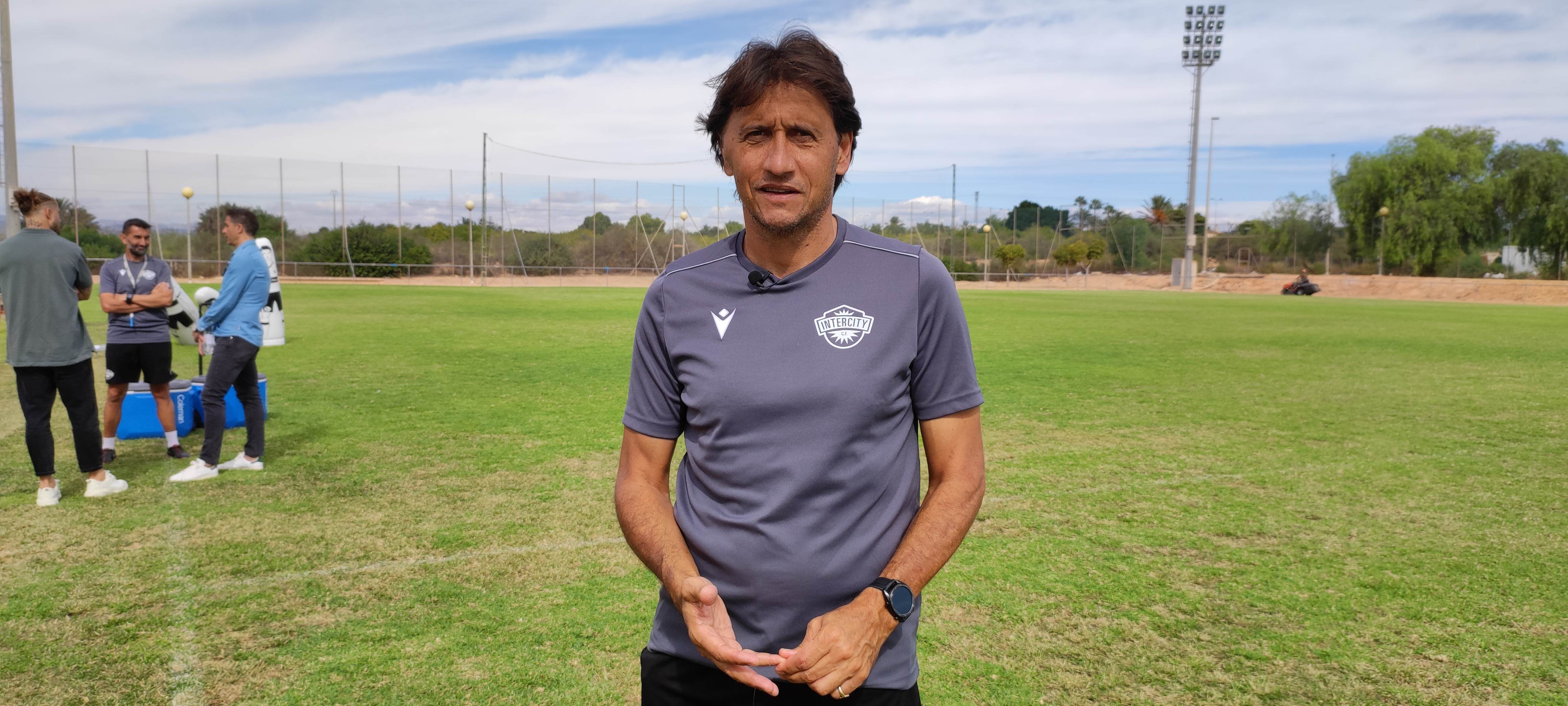 Gustavo Siviero, entrenador Intercity