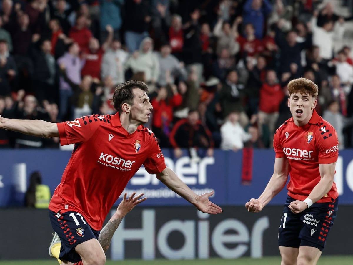 Osasuna sin su delantera internacional, uno a Orlando el otro al Mediterráneo