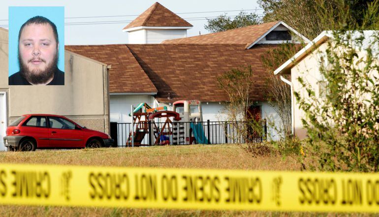 La iglesia baptista donde se produjo el tiroteo