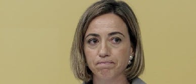 L&#039;exministra de Defensa i diputada socialista, Carme Chacón