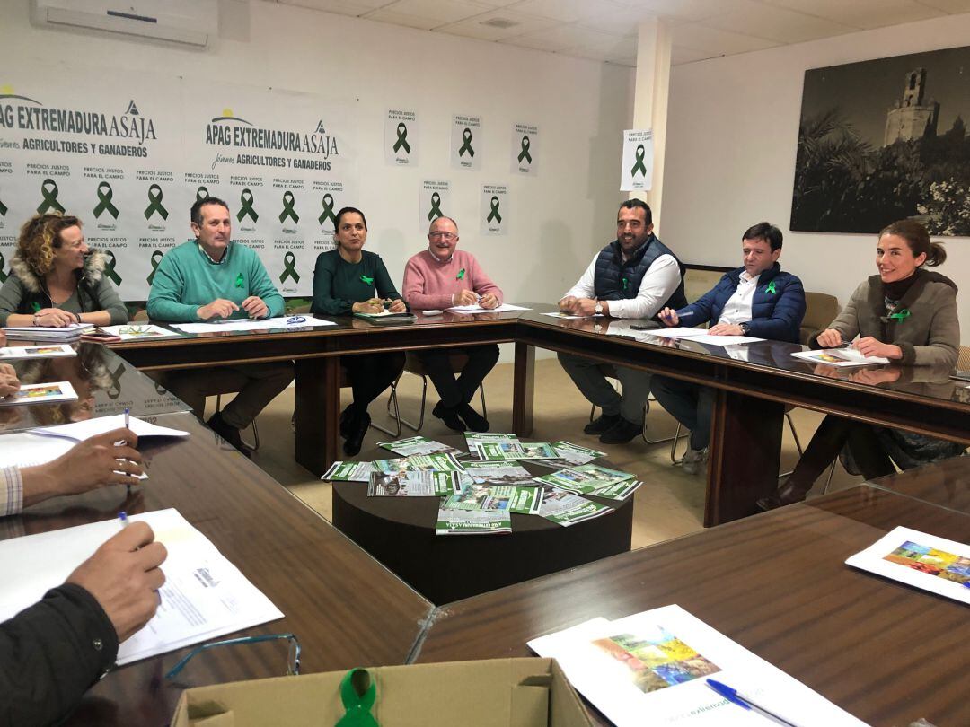 Reunión tras la cual se han anunciado los cortes de carretera